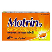 Motrin IB Pain Reliever Tablets - 200 mg