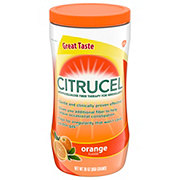 Citrucel Orange Flavor Fiber Powder