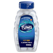 Tums Antacid Ultra Strength Chewable Tablets - Peppermint