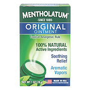 Mentholatum Original Vapor Topical Chest Rub Ointment 