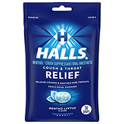 Halls Relief Cough Drops - Mentho-Lyptus