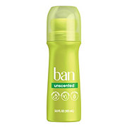 Ban Roll-On Antiperspirant Deodorant - Unscented