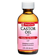 De La Cruz 100% Pure ExpellerPressed Castor Oil, USP Grade