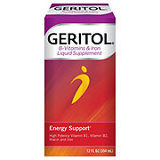 Geritol B-Vitamin & Iron Liquid Supplement