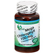 World Organic Mega Chlorophyll 100 mg Capsules