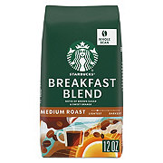 Starbucks Breakfast Blend Medium Roast Whole Bean Coffee