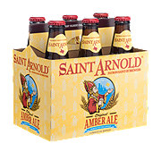 Saint Arnold Amber Ale Beer 6 pk Bottles