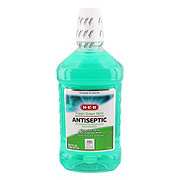H-E-B Antiseptic Mouthwash – Fresh Green Mint