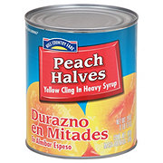 Hill Country Fare Peach Halves - Heavy Syrup