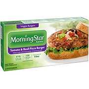 MorningStar Farms Tomato and Basil Pizza Veggie Burgers Shop