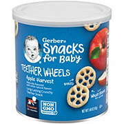 Gerber Snacks for Baby Teether Wheels - Apple Harvest