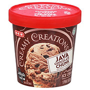 H-E-B Creamy Creations Java Chocolate Chunk Ice Cream