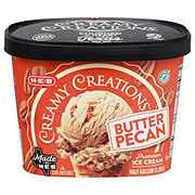 H-E-B Creamy Creations Butter Pecan Ice Cream