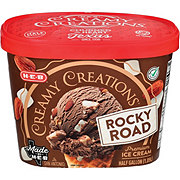 H-E-B Creamy Creations Rocky Road Ice Cream