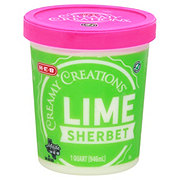 H-E-B Creamy Creations Lime Sherbet