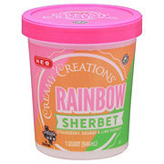 H-E-B Creamy Creations Rainbow Sherbet