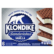 Klondike Classic Vanilla Ice Cream Sandwiches