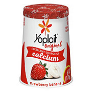 Yoplait Original Low-Fat Strawberry Banana Yogurt
