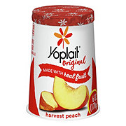 Yoplait Original Low-Fat Peach Yogurt