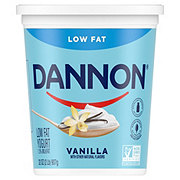 Dannon Vanilla Lowfat Yogurt
