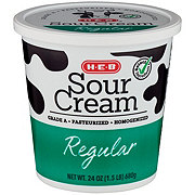 H-E-B Regular Sour Cream