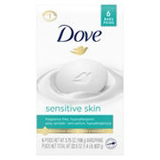 Dove Sensitive Skin Beauty Bar 6 pk