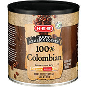 H-E-B 100% Colombian Med-Dark Roast Ground Coffee