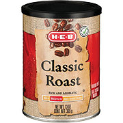 H-E-B Classic Roast Medium Roast Ground Coffee
