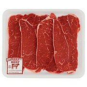 H-E-B Boneless Beef Shoulder Steaks, Thin Cut - USDA Select - Value Pack