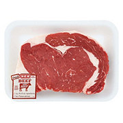 H-E-B Boneless Beef Ribeye Steak, Thick Cut - USDA Select