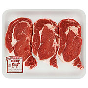 H-E-B Boneless Beef Ribeye Steaks - USDA Select - Value Pack