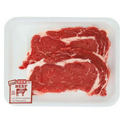 H-E-B Boneless Beef Ribeye Steak, Thin Cut - USDA Select