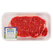 H-E-B Natural Beef New York Strip Steak Boneless, USDA Choice