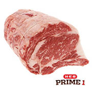 H-E-B Prime 1 Beef Whole 7-Rib Ribeye Roast - Cut & Tied - Shop Beef at ...