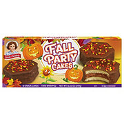 Little Debbie Chocolate Fall Party Cakes