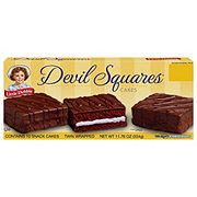 Little Debbie Devil Squares Cakes, Twin Wrapped