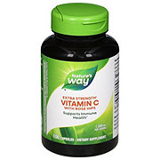Nature's Way Vitamin C with Rose Hips Capsules