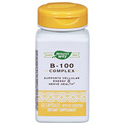 Nature's Way Vitamin B-100 Complex Capsules