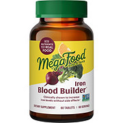 MegaFood Blood Builder Whole Food Multivitamin & Mineral Supplement Tablets