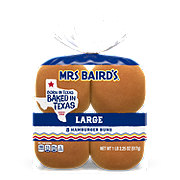 Mrs Baird's Large Hamburger Buns