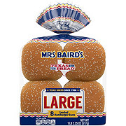 Mrs Baird's Large Seeded Hamburger Buns