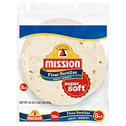 Mission Super Soft Large Burrito Flour Tortillas