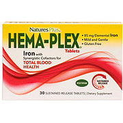 NaturesPlus Hema-Plex Vegetarian Tablets