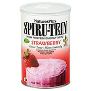 NaturesPlus Spiru-Tein High Protein Strawberry Energy Meal