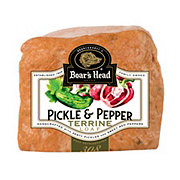 Boar's Head Pickle & Pepper Terrine Loaf, Custom Sliced