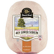 Boar's Head Lower Sodium Turkey Breast, Custom Sliced