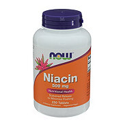 NOW Niacin 500 mg Capsules