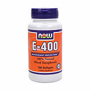 NOW E-400 100% Natural Mixed Tocopherols Softgels