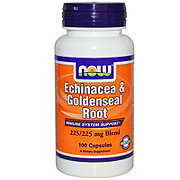 NOW Echinacea & Goldenseal Root Capsules