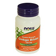 NOW Ginkgo Biloba 120 mg Veg Capsules